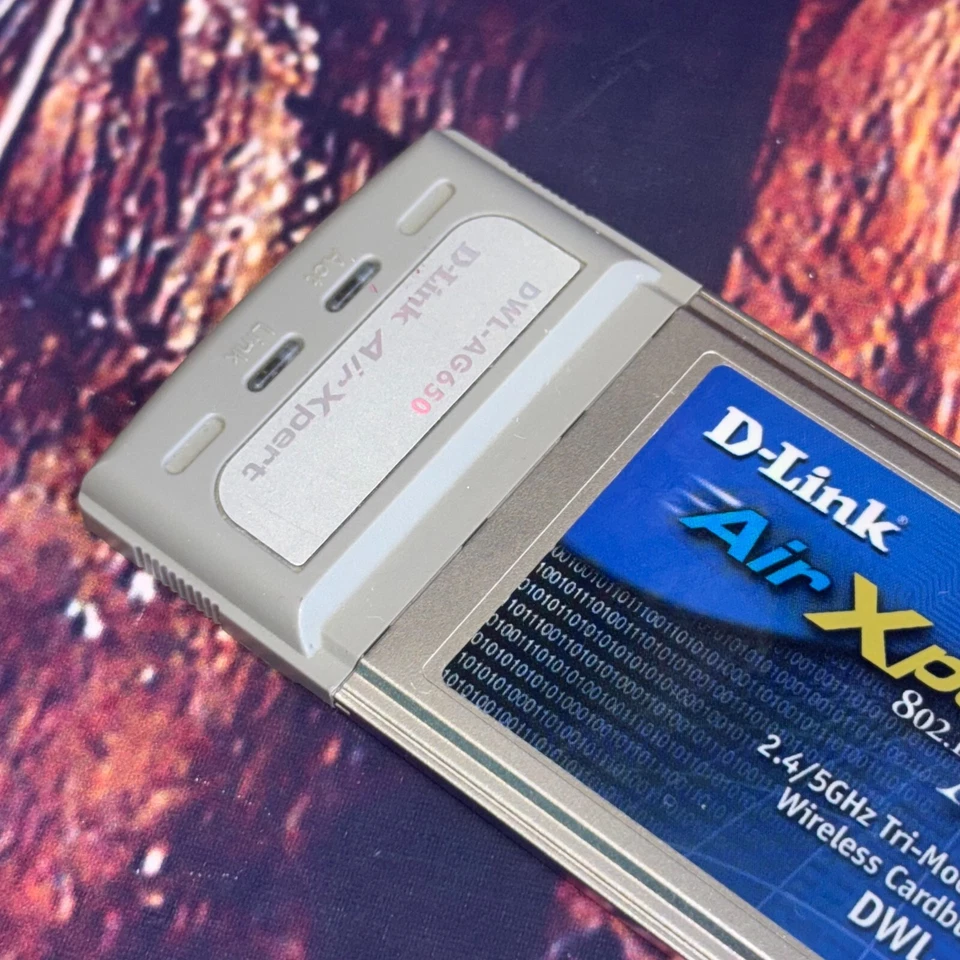 D-Link Air Xpert DWL-A650 PCMCIA Wireless PC Card for Laptop 802.11b - Image 3 of 4