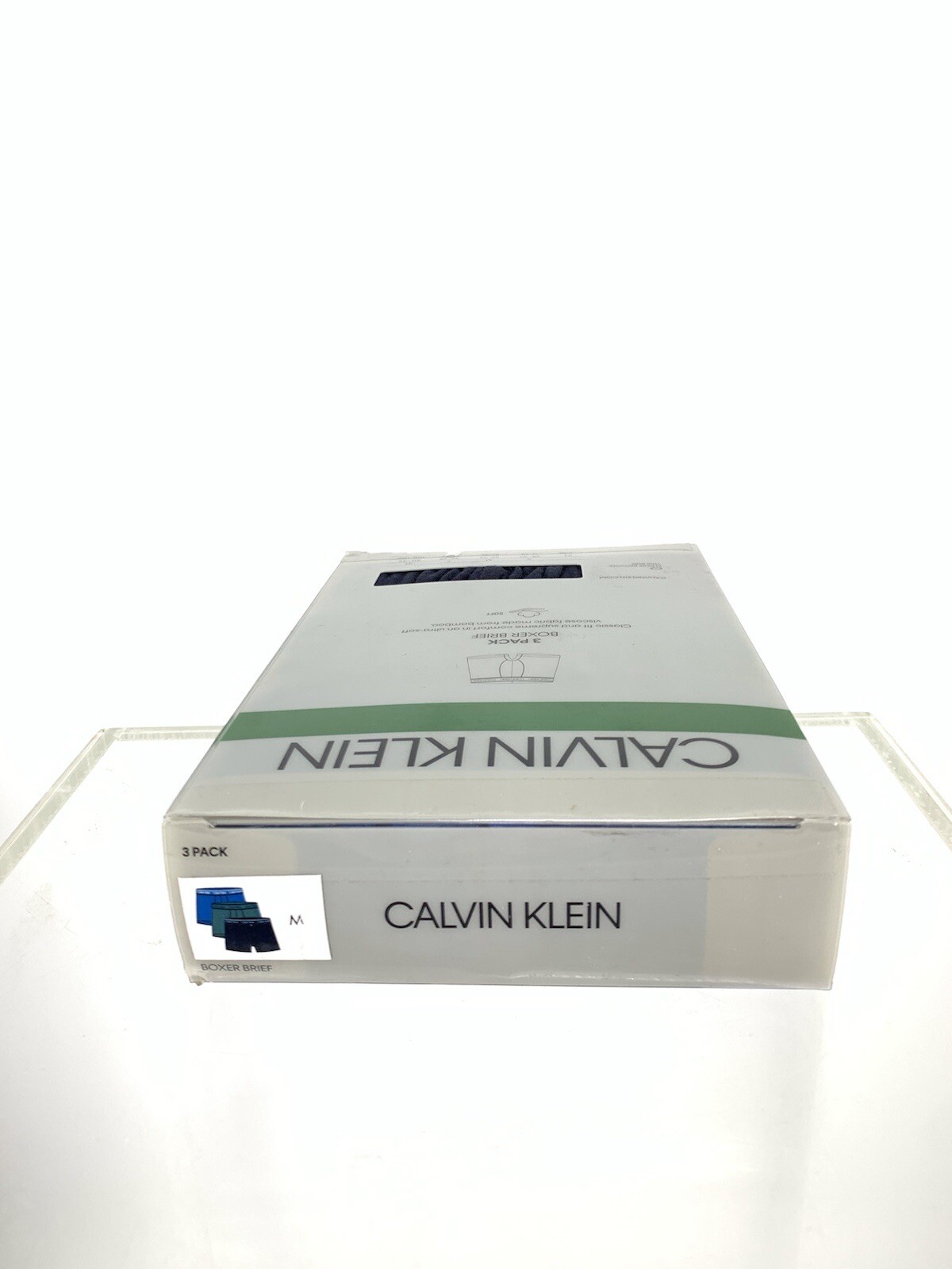 Calvin Klein Men`s The Ultimate Comfort Viscose from Bamboo Boxer Briefs 3, Med