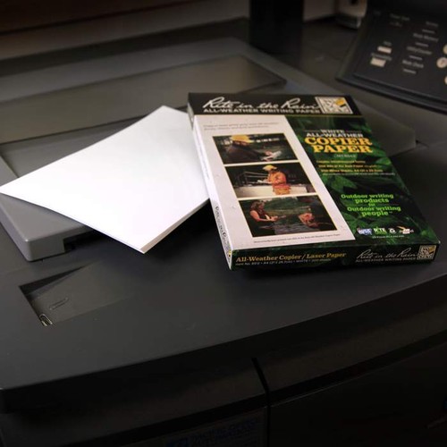 10 x *NEW* Rite in the Rain (RITR) All-Weather Laser / Copier LETTER Sheets! - Picture 3 of 6