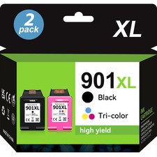 Replacement 901XL InkCartridge For HP 901 Officejet 4500 J4580 J4550 J4540 J4680