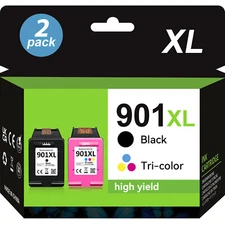 Replacement 901XL InkCartridge For HP 901 Officejet 4500 J4580 J4550 J4540 J4680