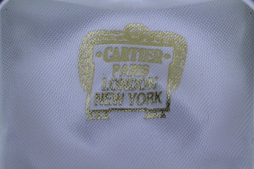 Auténtico Anillo Cartier Doble C En Oro Blanco 18k Con Diamantes Talla 7 - Imagen 19 de 24