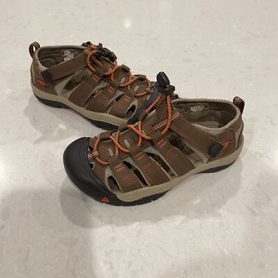 Keens Outdoor Sandal-Sneaker in Brown and Orange keen water Proof/hiking shoes women 8.5 Orange and Brown | eBay main image 2