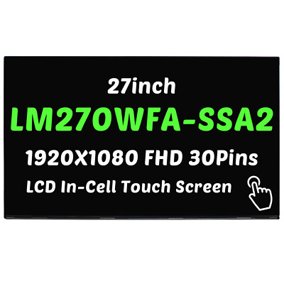 27in For Lenovo IdeaCentre AIO 3 27IAP7 Type F0GJ0000US Touch Screen LCD Panel