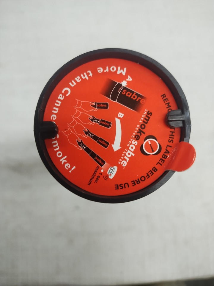Smoke Sabre Home Smoke Detector Alarm Test Aerosol Spray Can eBay
