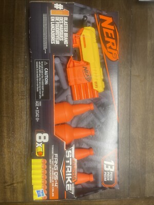 NERF Alpha Strike Targeting 8x Set Blaster Toy Guns 8 Fang Qs-4 13pc