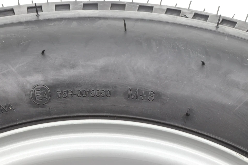 2 Stück Komplettrad 4.80 / 4.00-8 62M 8-Zoll Anhänger Rad Reifen Felge Deli Tire - Bild 3 von 4