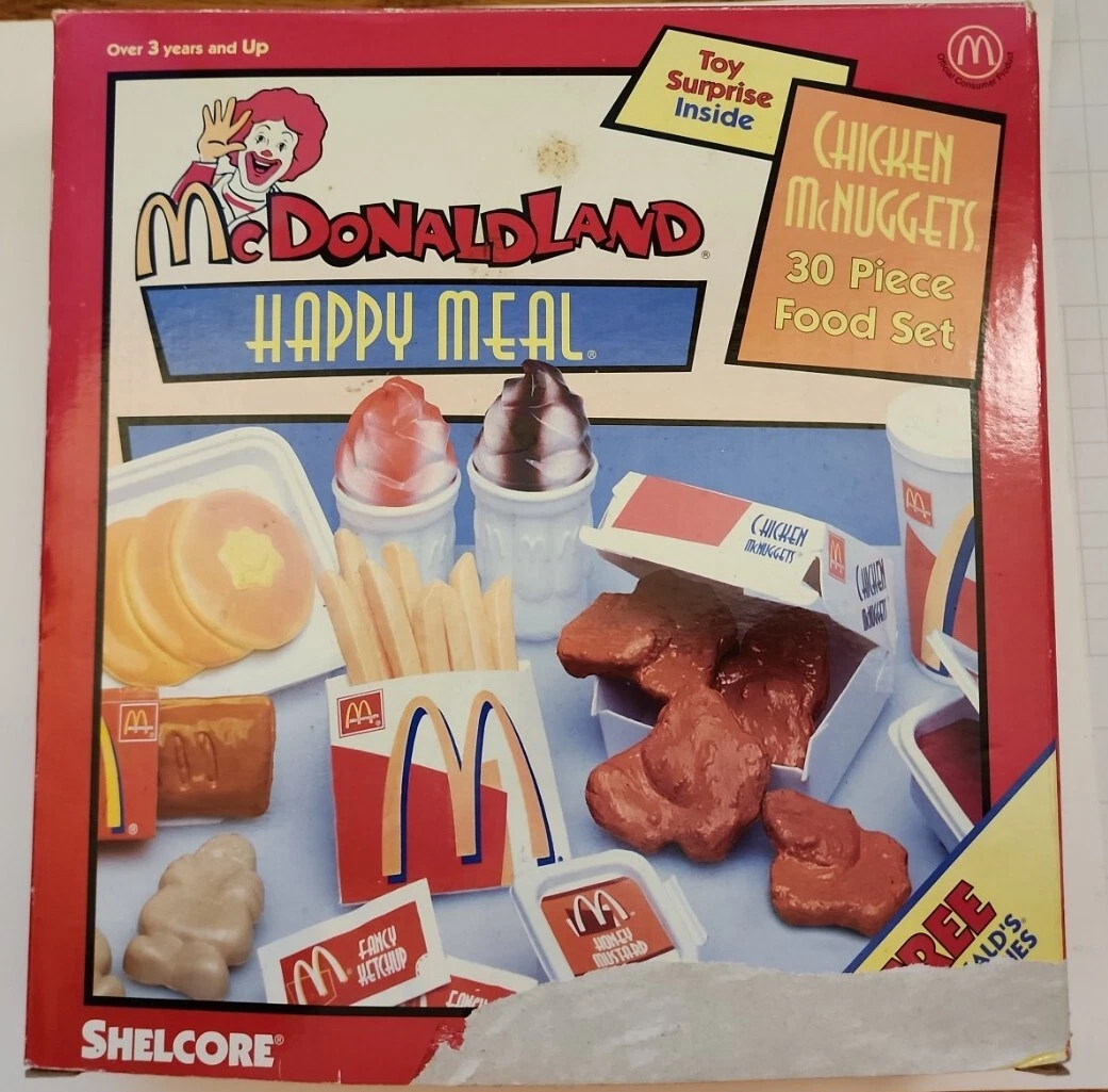 The Weird World of McDonald's Edible Food Playsets