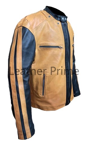 B.J Blazkowicz Wolfenstein 2 Genuine Leather Jacket Brian Bloom William Jacket - Picture 3 of 5