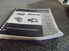 Dana Spicer T20000 Powertrain Transmission 3-Speed Owner Operator Manual 0202 xz