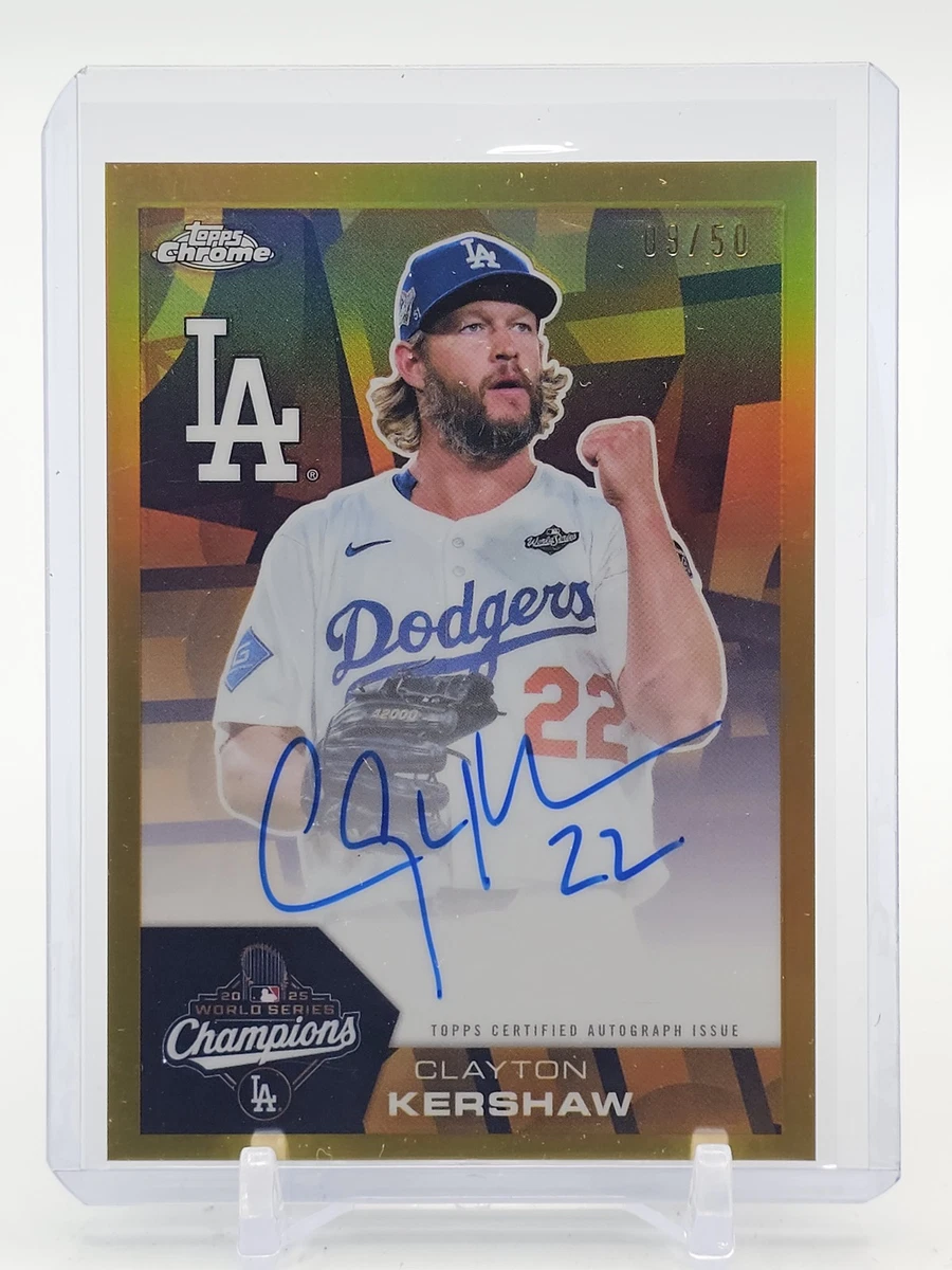 クレイトンカーショウ Clayton Kershaw Serial Numbered Baseball Sports Trading Cards for