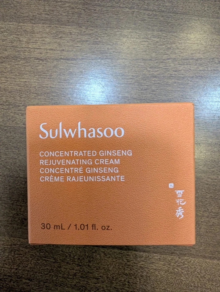 Sulwhasoo Concentrated Ginseng Rejuvenating Cream 30mL 1.01 Fl Oz NEW - Image 2 of 4
