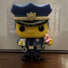 Funko Pop! Figura Vinilo Animación Los Simpson Jefe Wiggum