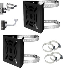 Universal Vertical Pole Mount Bracket for CCTV PTZ Dome Camera