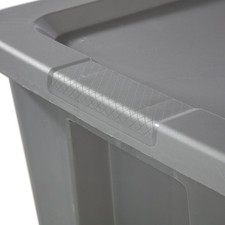 Extra Large Storage Bin, 30 Gallon Plastic Storage Container with Snap-On Lid