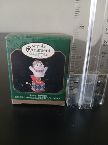 Ornamenti ricordo in miniatura Hallmark vintage - nuovi con scatola - scegli il tuo - set 6 - Foto 14 di 40