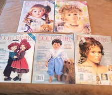 5 Doll Crafter Magazine Lot 1997-1999, Unused Patterns Included 