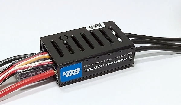 HOBBYWING FLYFUN V5 60A 3-6S RC Model Brushless ESC Speed Controller SC588 - Image 2 of 2
