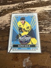 2025-26 OPC Retro #530 Rasmus Dahlin 4 Nations Sweden