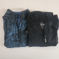 Magellan Outdoors Women's 1/4 zip 2 Shirt Bundle Size Large