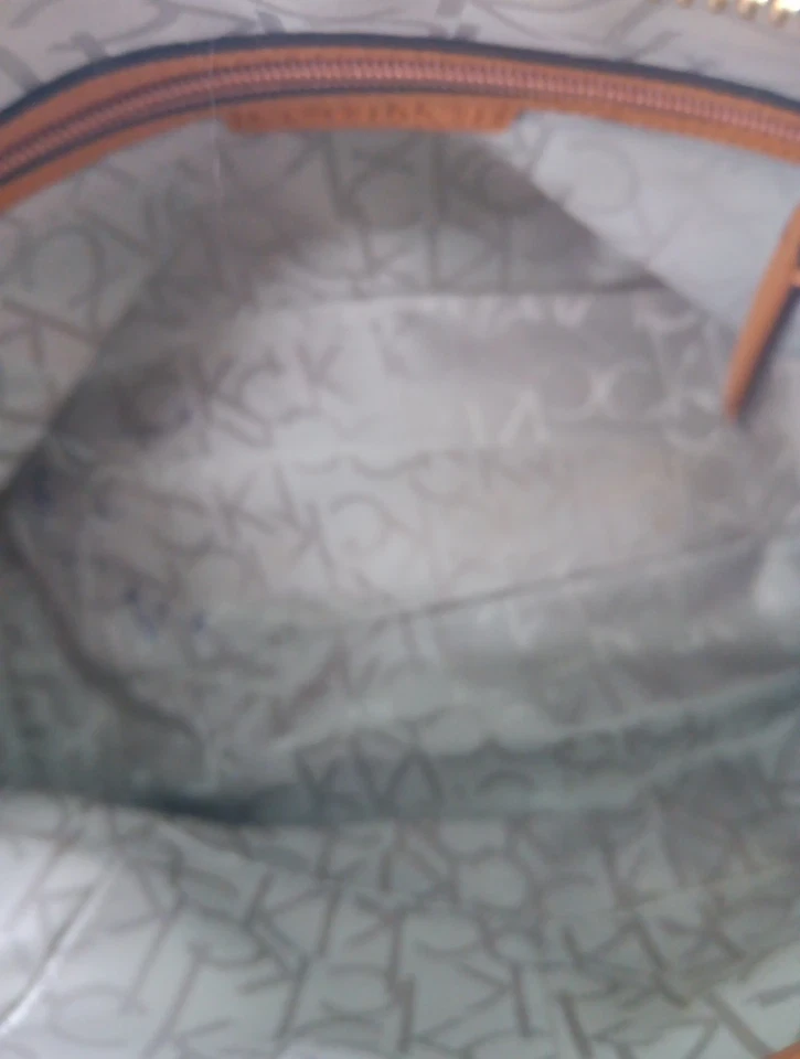 Calvin Klein Medium Satchel Handbag Purse - Image 4 of 4