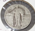 SLQ 1930 s San Fran. Mint Silver Standing Liberty Quarter 1/4