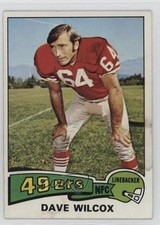 1975 Topps Dave Wilcox #331 HOF 0l2