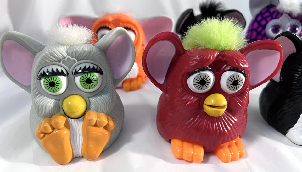 Lote 8 Juguetes Furby Happy Meal De Colección McDonalds Happy Meal 1998 Juguetes Happy Meal Foto 2 de 4