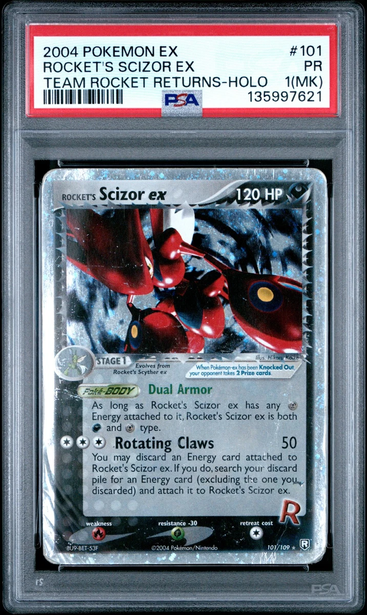 Holo Pokémon TCG EX Team Rocket Returns Individual Trading Card