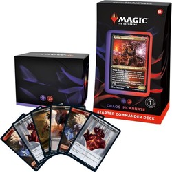 Magic: The Gathering Starter Commander Deck - Chaos Incarnate (Black-Red)