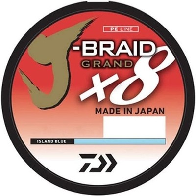 Daiwa J-Braid Grand x8 Fishing Line Island Blue 30Lb 300Yd - JBGD8U30-300IB