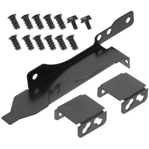 Dual Fan Cooling Bracket Holder for Computer Radiator Shelf Brackets