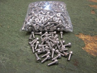 470 EdelStahl Inbus Schrauben M3 x 8 DIN912 A2 VG SW2 5 Neu9