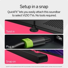 VIZIO All-in-One Soundbar SV210Y-0808 with Dolby Atmos and DTS:X, Bluetooth,