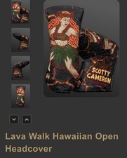 Scotty Cameron 2026 Hawaiian Open Hula Girl Lava Walk Blade Std Cover Titleist