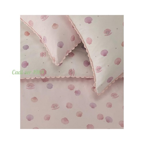 Stacey Solomon Seashell Frill Edge King Size Reversible Duvet Cover NEW - Picture 14 of 24