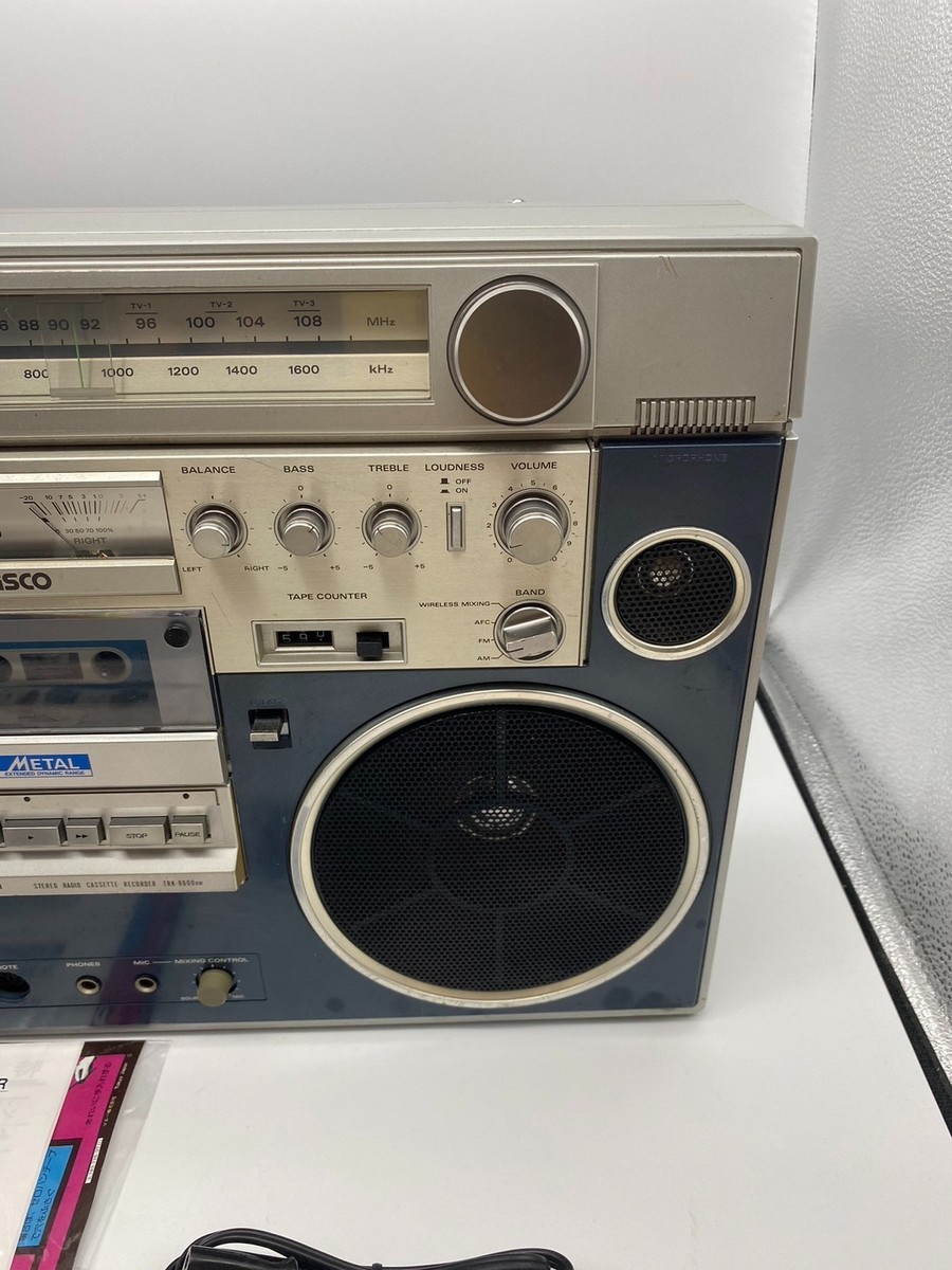 日立TRK-8600 HITACHI TRK 8600RM PERDiSCO Cassette Recorder Boom Box