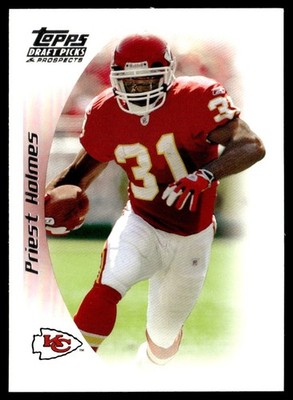 2005 Topps Draft Picks & Prospects Priest Holmes Kansas City Chiefs #32