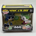 Funko Pop BATMAN & THE JOKER 1966 2 PACK Amazon Exclusive DC Comic Figures NEW