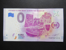 0 Euro Schein / Foynes Flying Boat & Maritime Museum 2019 Null &euro; Souvenirschein