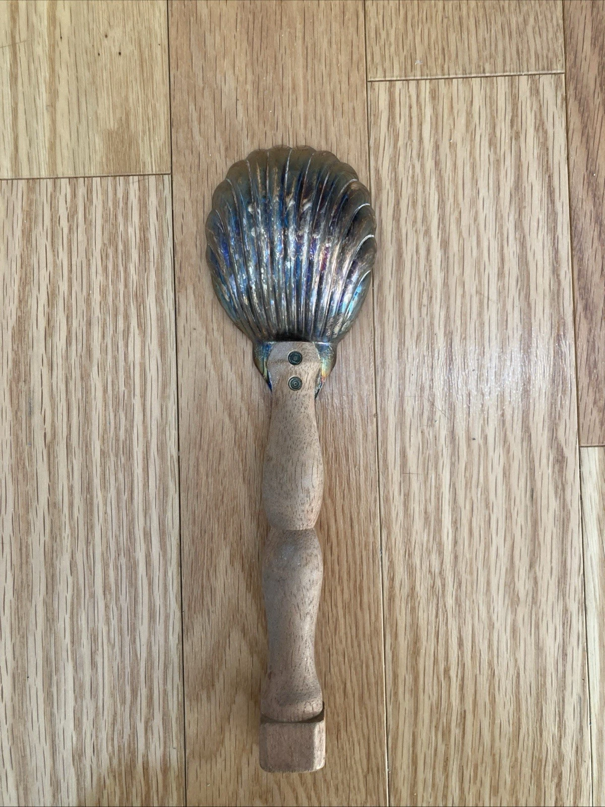 Unique Rate Antique Silverplate Scalloped Berry Serving Spoon Stieff