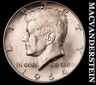 1964-D Silver Kennedy Half Dollar - Scarce  High Grade  Lustrous  #K4417