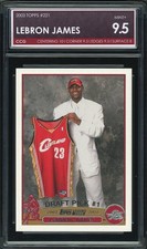 2003 Topps #221 LeBron James CCG 9.5