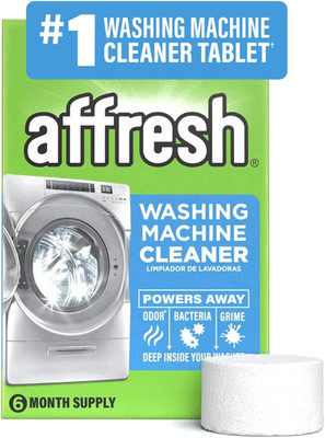 Affresh Washing Machine Cleaner, Helps Power Away Odor Causing Bacteria & Grime