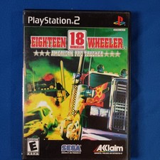 18 Wheeler American Pro Trucker PS2 PlayStation 2 Complete CIB Tested