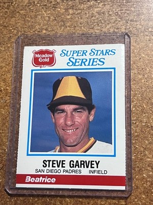 1986 Beatrice Meadow Gold Superstar Series # 15 Steve Garvey