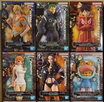ONE PIECE DXF THE GRANDLINE SERIES Egghead LUFFY ZORO SANJI NAMI
