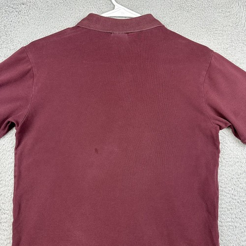 Father & Sons Polo Shirt Youth Boys Medium Red Knit Casual Preppy School Classic - Picture 7 of 16