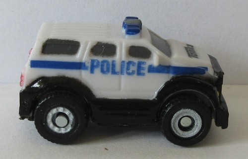 Tonka vintage Mini Police truck (white) with original container - Picture 4 of 10