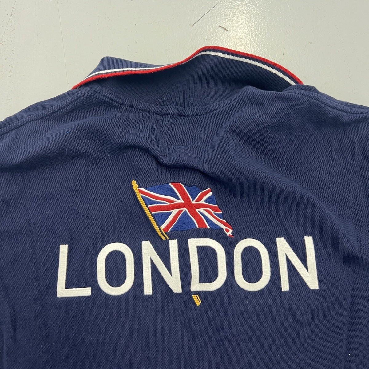 Polo by Ralph Lauren 2012 London ポロシャツ M Polo Ralph Lauren USA Olympic Team 2012 London Big Pony Navy Shirt